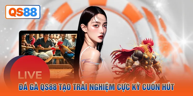 Đá gà QH88 tạo trải nghiệm cực kỳ cuốn hút