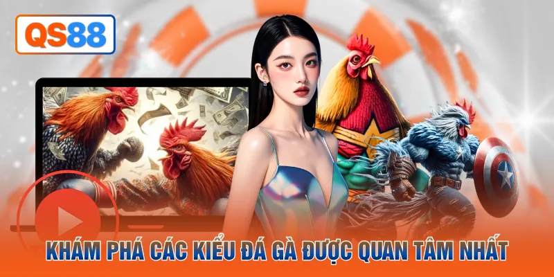 Khám phá các kiểu đá gà được quan tâm nhất 